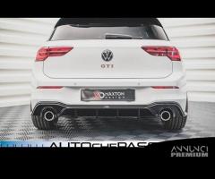 Estrattore posteriore V2 per Volkswagen Golf 8 GTI