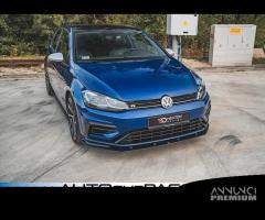 Splitter Spoiler anteriore V9 VW GOLF 7 R FACELIFT