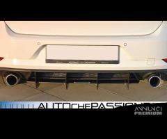 Splitter Estrattore posteriore Golf 7.5 GTI 17>19