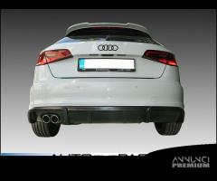 Sotto paraurti Posteriore Audi A3 8V 2012 2016