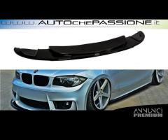 Splitter spoiler anteriore Bmw Serie 1 paraurti 1M