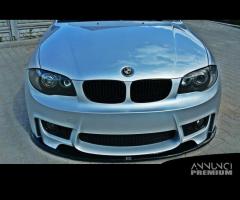 Splitter spoiler anteriore Bmw Serie 1 paraurti 1M