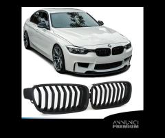 Coppia griglie nero opache BMW F30