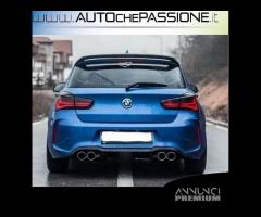 Paraurti posteriore M2 look per Bmw Serie 1 F20 F2