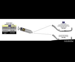 Scarico arrow per tmax 530 560