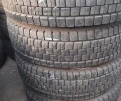 4 gomme usate 205 75 17.5 dunlop