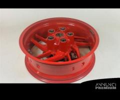 Cerchio Posteriore Rosso C/Disco Per M821 e P959