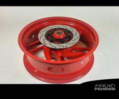 Cerchio Posteriore Rosso C/Disco Per M821 e P959