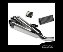 Kit silenziatori acciaio per ducati diavel