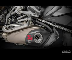 Silenziatore Akrapovic Omologato per Ducati V4/SF