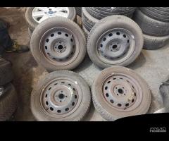 Ruote complete Opel Agila da 15 pollici 4 stagioni - 1