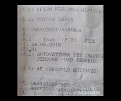 NAVIGATORE TOYOTA Yaris Serie 86140-0D100 (14>16) - 15