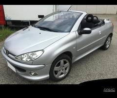 Ricambi Peugeot 206 CC 1.6 benzina 2005