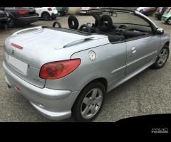 Ricambi Peugeot 206 CC 1.6 benzina 2005