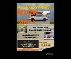 Rialzo Sangyong Rexton 2017> Sport Pickup