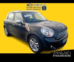 2010 MINI COUNTRYMAN 1600 DIESEL CODICE MOTORE N47 - 2