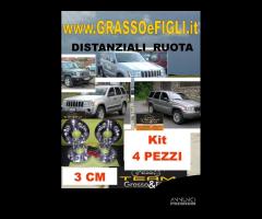 KIT 4 Distanziali Ruota Jeep Cherokee WJ WG StR8