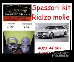 Kit spessori rialzo molle Audi A4 8k Avant 2008