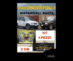 Kit 4 Distanziali Ruota SUZUKI GRAND VITARA 98>05