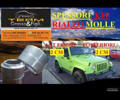 Kit Rialzo Jeep Wrangler Cherokee Compass