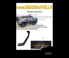 Snorkel Toyota Mitsubishi Land rover Jeep Nissan - 21