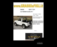 Bikini Soft Top Suzuki Samurai Santana Sj41