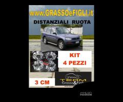 KIT 4 Distanziali Ruota for Toyota RAV 4 1994>2000