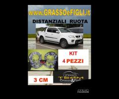 Kit 4 Distanziali Ruota For Toyota Hilux 2004>2015