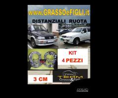 Kit 4 Distanziali Ruota For SSANGYONG MUSSO FJ 199