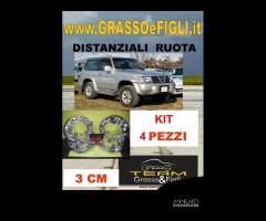 Kit 4 Distanziali Ruota For Nissan Patrol GR Y61