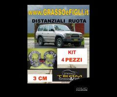 Kit 4 Distanziali Ruota For Toyota Land Cruiser J8