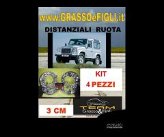 Kit 4 Distanziali Ruota Land Rover Defender 2007