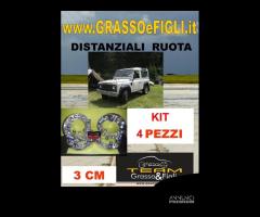 Kit 4 Distanziali Ruota For Land Rover Defender 90