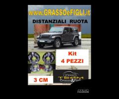 KIT 4 Distanziali Ruota For Jeep WRANGLER JL