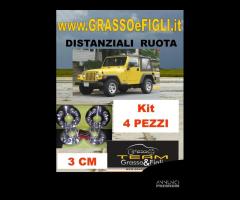 KIT 4 Distanziali Ruota For Jeep WRANGLER TJ / LJ