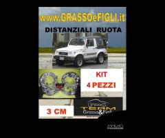 KIT 4 Distanziali Ruota For SUZUKI SAMURAI SJ413