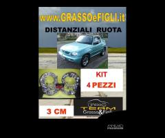 Kit 4 Distanziali Ruota For Suzuki X-90 1995 >1997