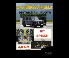 Kit 4 Distanziali Ruota Mercedes Classe G W461 38