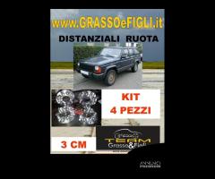 Kit 4 Distanziali Ruota For Jeep Cherokee XJ 1984