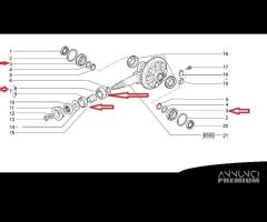 Cuscinetti differenziale ant niva 1.6-1.7-1.9d