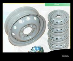 Cerchi kit 4 pezzi lada niva 1.6 1.7 1.9 d