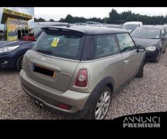 MINI COOPER S 1.6 turbo anno 2007 cod: N14B16A