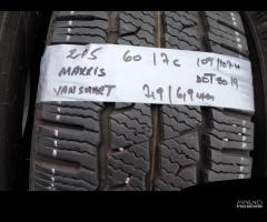 4 gomme usate maxxis invernali 215 60 17c