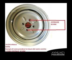 Cerchio per carrelli e rimorchi 4 x 13 balilla