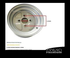 Cerchio rimorchio agricolo/stradale Balilla 4Jx13 - 4