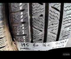 4 gomme usate invernali pirelli 195 60 16c