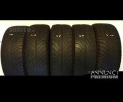 5 cerchi con gomme ford sr da 15 pollici d'epoca