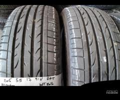 4 gomme usate bridgestone 205 55 17 91v rft