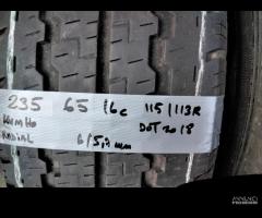 4 gomme usate kumho 235 65 16c 115/113r estive