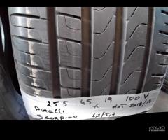 4 gomme usate pirelli 255 45 19 100v estive